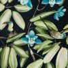 Zasłona gotowa Loni czarna 140 x 250 cm – zaciemnia pomieszczenie