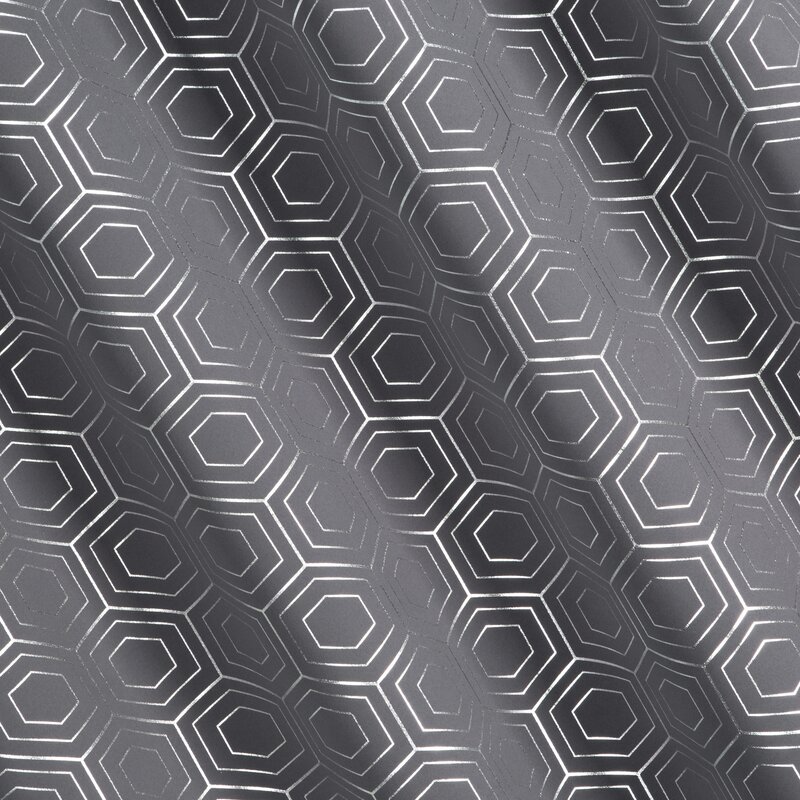 Zasłona gotowa Kaja grafitowa 135 x 250 cm – zaciemnienie i styl