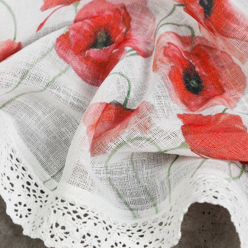 Firana gotowa Mari biała 150 x 30 cm – zapewni prywatność