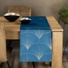 Obrus błyszczący BLINK 14 granatowy 35 x 140 cm – wprowadza blask