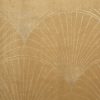 Obrus błyszczący Blink miodowy 35 x 140 cm – doda blasku stołowi