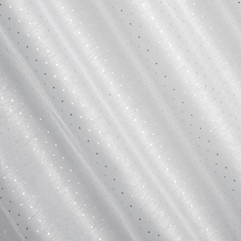Firana gotowa Sibel biała 400 x 250 cm – rozjaśnia wnętrze