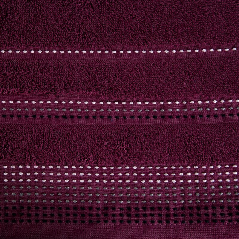 Ręcznik Pola fioletowy 50 x 90 cm – miękki i chłonny