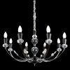 Lampa wisząca Melba srebrna fi 71 X 120 cm – efektowne oświetlenie