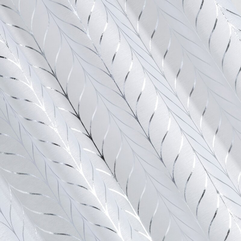 Firana gotowa Biray biała 140 X 250 cm – rozświetla wnętrze