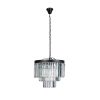 Lampa ścienna Kira srebrna 42 x 23 cm – rozświetli wnętrze