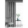 Zasłona gotowa Glossy czarna 140 x 250 cm – zaciemnia i zdobi