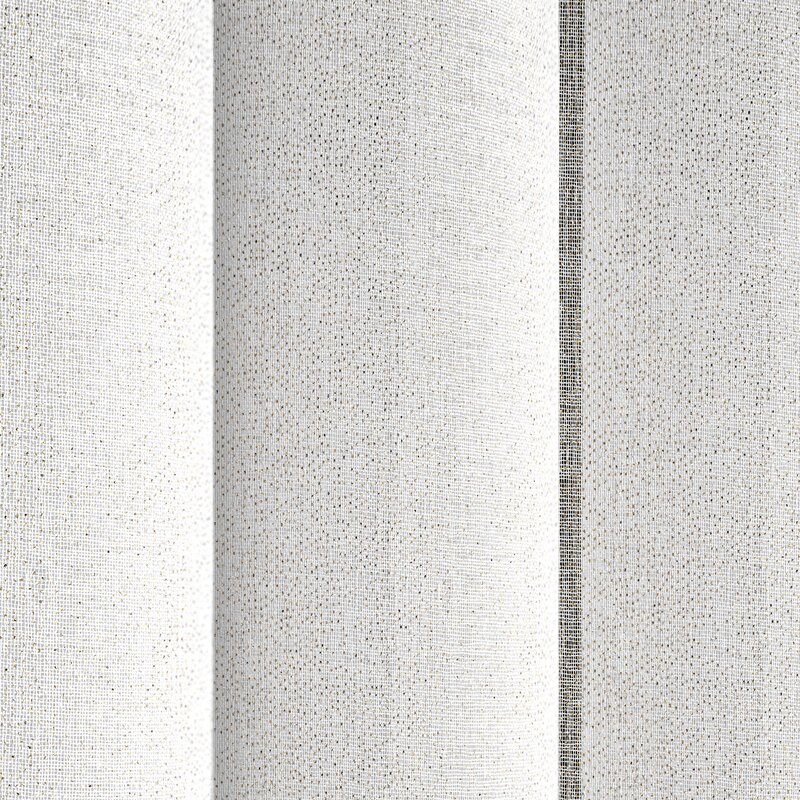Firana gotowa Lena biała 140 X 250 CM – rozjaśnia wnętrze