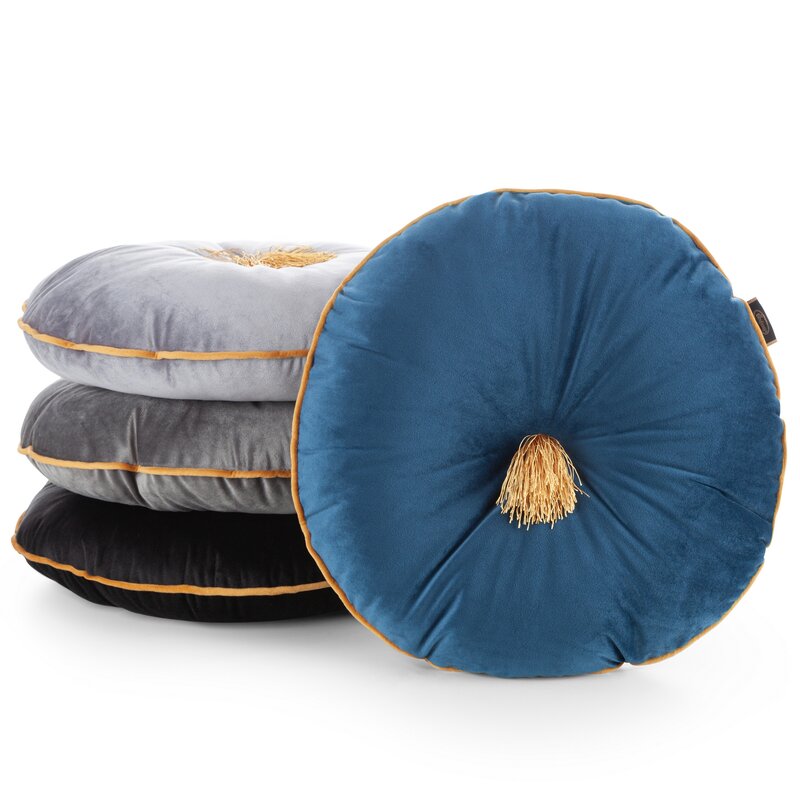 POSZEWKA VELVET FI 40 CM GRANATOWY