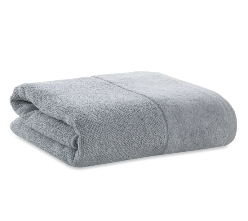 Ręcznik welurowy FERO srebrny 30 x 50 cm – miękki i chłonny