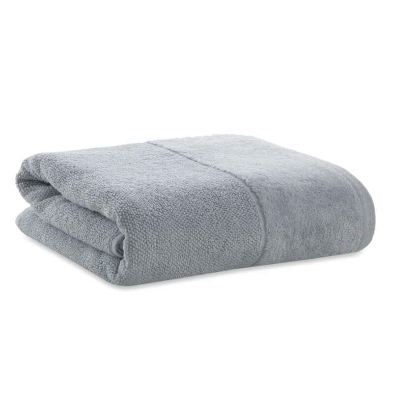 Ręcznik welurowy FERO srebrny 30 x 50 cm – miękki i chłonny