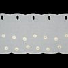 Firana gotowa Bellis biała 150 x 40 cm – rozprasza światło