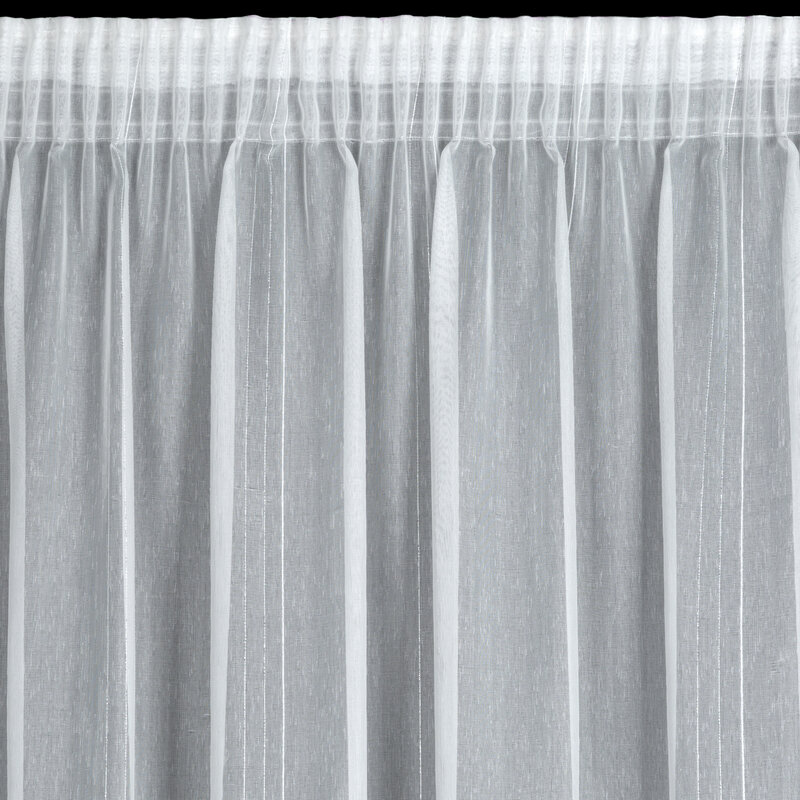 Firana gotowa Laura biała 140 x 280 cm – rozświetla wnętrze