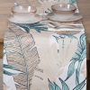 Bieżnik na stół beżowy 40 x 140 cm – wodoodporny i praktyczny