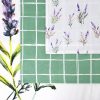 Komplet ściereczek kuchennych 3szt 50x75 cm bawełniany kolor naturalny, zielony 200 g/m2 LAVENDER – świeży powiew natury