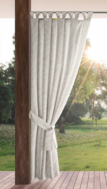 Zasłona gotowa Garden biała 155 x 220 cm – ochrona przed wiatrem