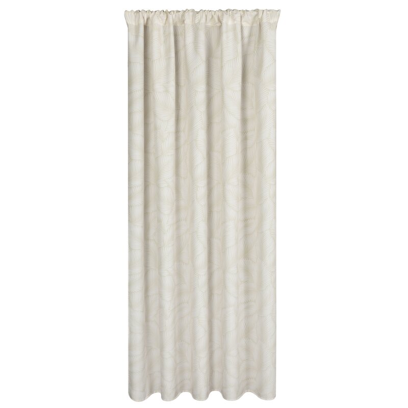 Zasłona gotowa biała 155 x 200 cm – zapewni cień i prywatność