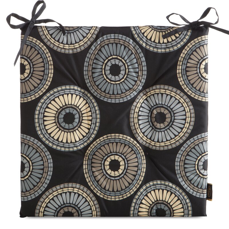Siedzisko tarasowe SIED/GARDEN/19A czarne 43x43 – doda charakteru