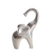 Figurka ceramiczna Słoń MAX kremowa 13 X 8 X 20 CM – przynosi szczęście