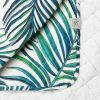 Narzuta D91 Palms 02 biała 200 x 220 cm – idealna na relaks