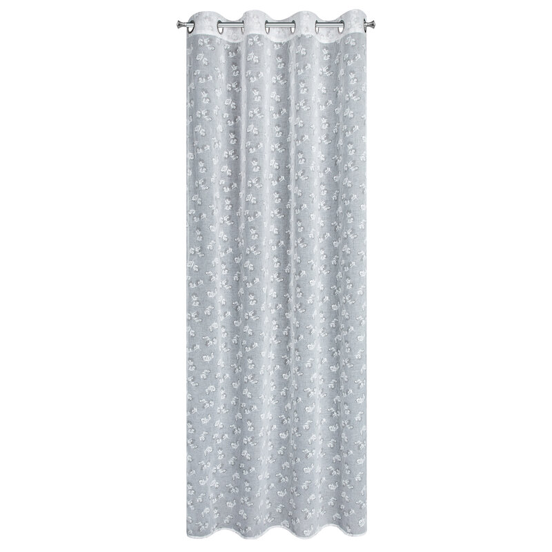 Zasłona gotowa Felina biała 140 x 250 cm – rozprasza światło