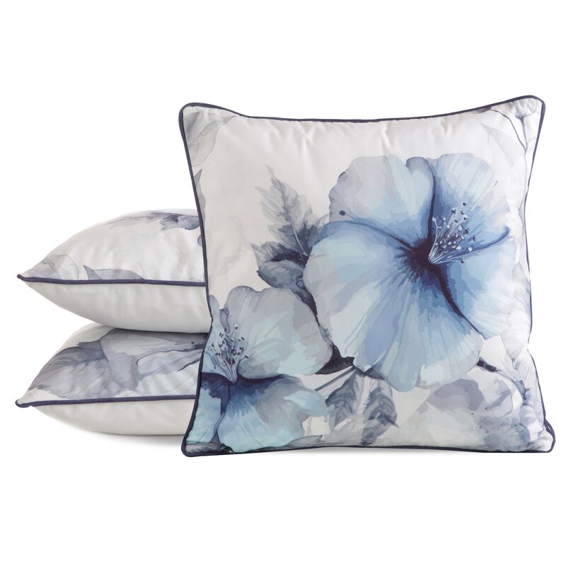 Poszewka Velvet SI/PO/VELVET niebieska 45X45 – doda świeżości wnętrzu
