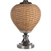 Lampa stołowa Pati beżowa 38 x 78 cm – subtelne oświetlenie