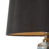 Lampa stojąca Emilio czarna O 27 x 61 cm – stworzy nastrój