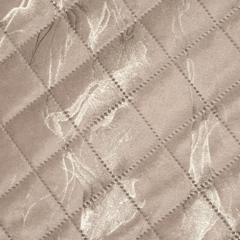 Narzuta pikowana D91 beżowa 170 x 210 cm – przyjemna w dotyku