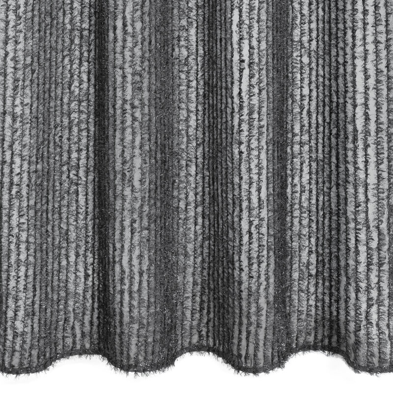 Zasłona gotowa Eva Minge czarna 135 x 250 cm – zaciemnia pomieszczenie