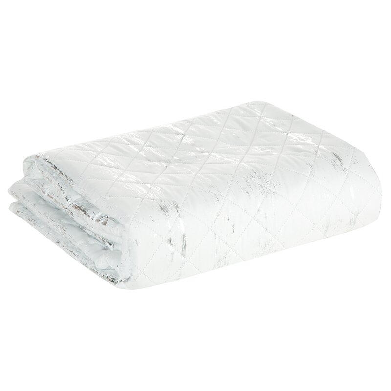 Narzuta D91 BLINK biała 220 x 240 cm – stylowa dekoracja łóżka