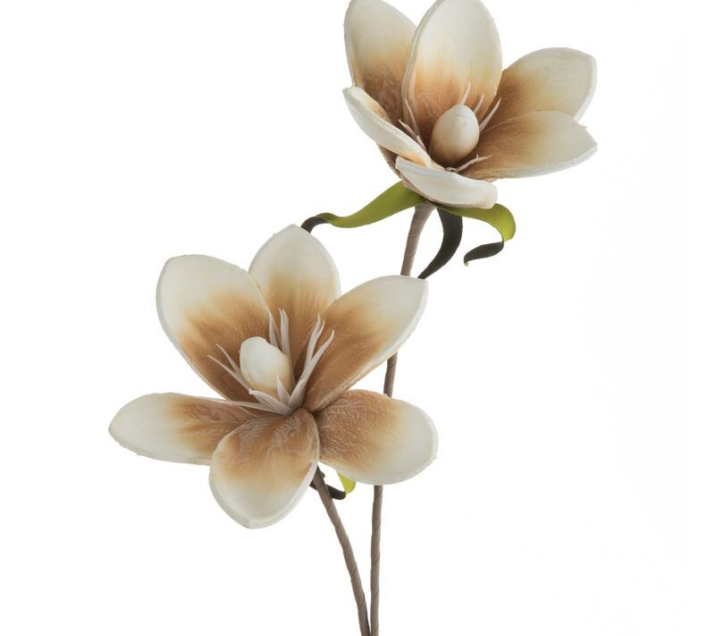Kwiat dekoracyjny Flore 748 beżowy O 17 X 70 CM – realistyczny i trwały