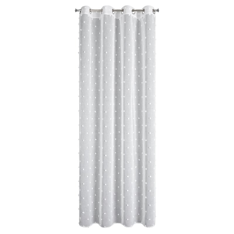 FIRANA GOTOWA SARA 140 X 250 CM BIAŁY