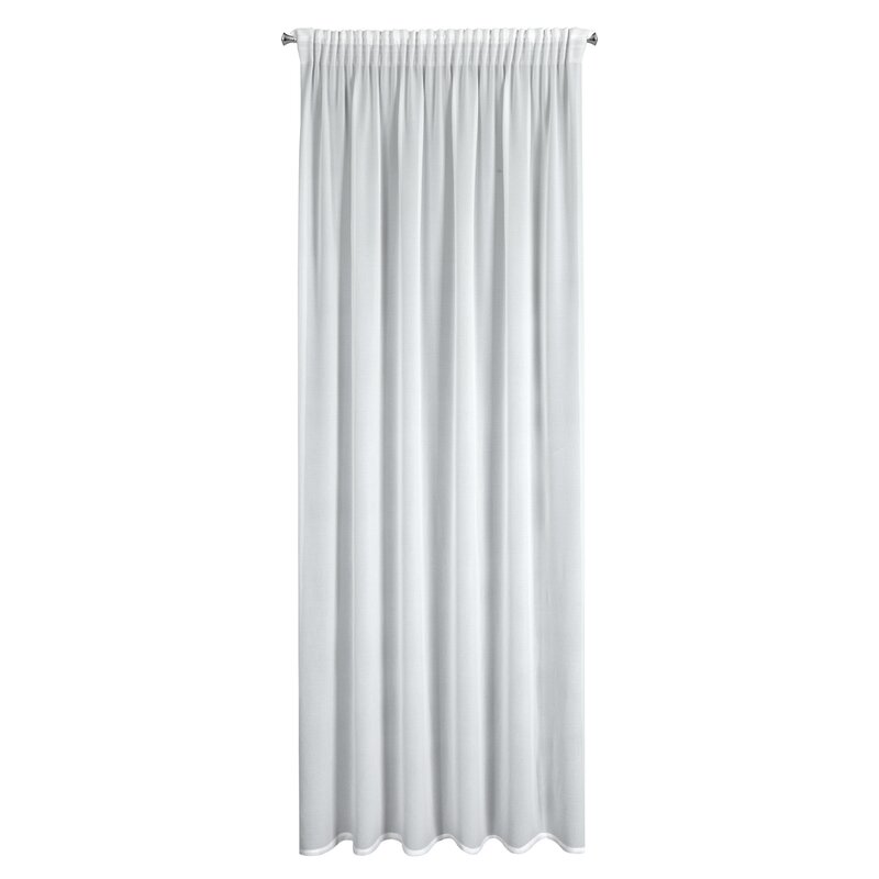 Firana gotowa na taśmie Selene biała 140 X 270 cm – rozjaśnia wnętrze