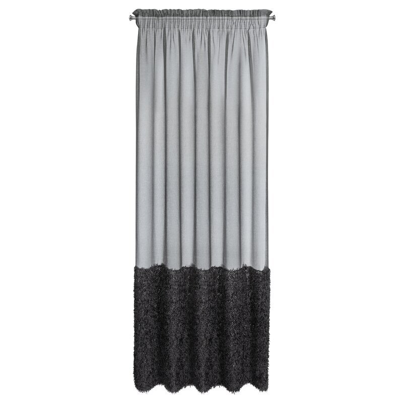 Zasłona gotowa Marion czarna 140 x 270 cm – zaciemnia pomieszczenie