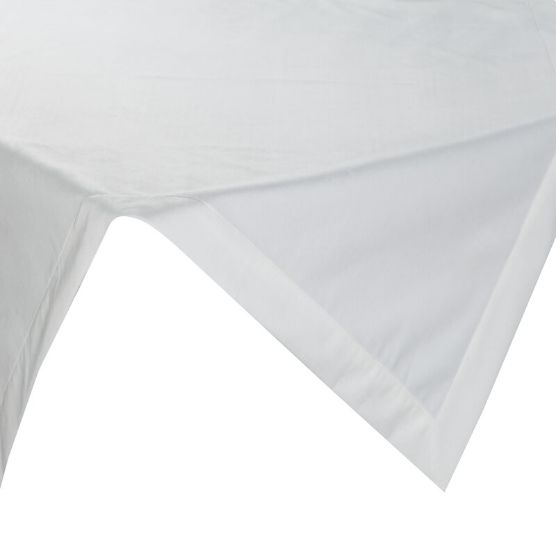 Obrus gładki biały 85 x 85 cm – idealny na stół