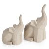 Figurka ceramiczna Logan beżowa 16 x 12 x 21 cm – doda charakteru