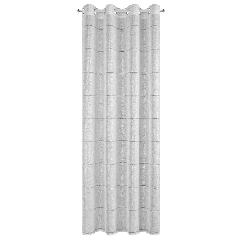 Firana gotowa Katy biała 140 x 250 cm – rozświetla wnętrze