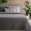 Narzuta GLORI stalowa 170 x 210 cm – dodatek do sypialni