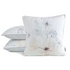 Poszewka velvet kremowa 45 x 45 cm – dodatek do salonu