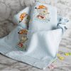 Ręcznik dla dziecka Baby51 niebieski 50 x 90 cm – miękki i chłonny