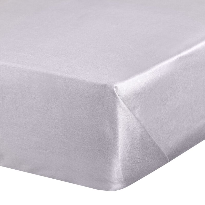 Prześcieradło jersey jasnoszare 240 x 220 x 30 cm – miękkie i wygodne