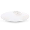 Patera szklana LC/BLANCA5 biała 37x4 cm – idealna na owoce