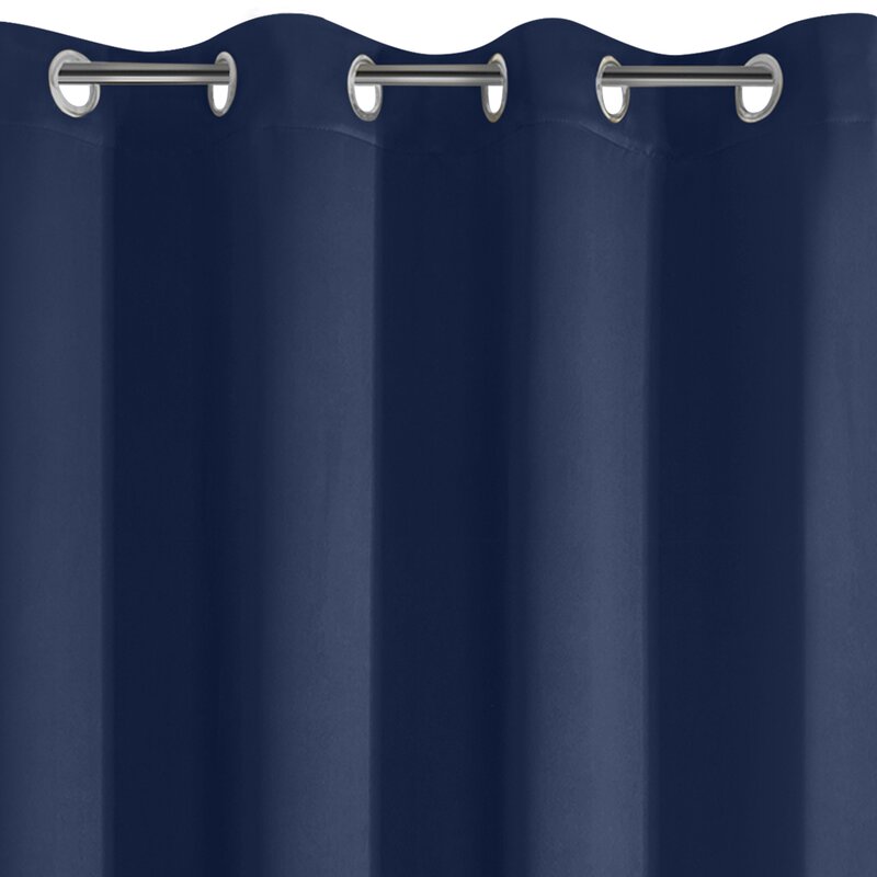 Zasłona gotowa Parisa granatowa 135 x 250 cm – zaciemniająca i stylowa