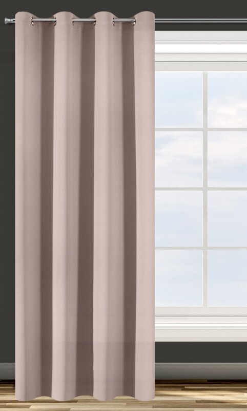 Zasłona gotowa D91 Parisa pudrowy róż 135 x 250 cm – zaciemniająca sypialnię