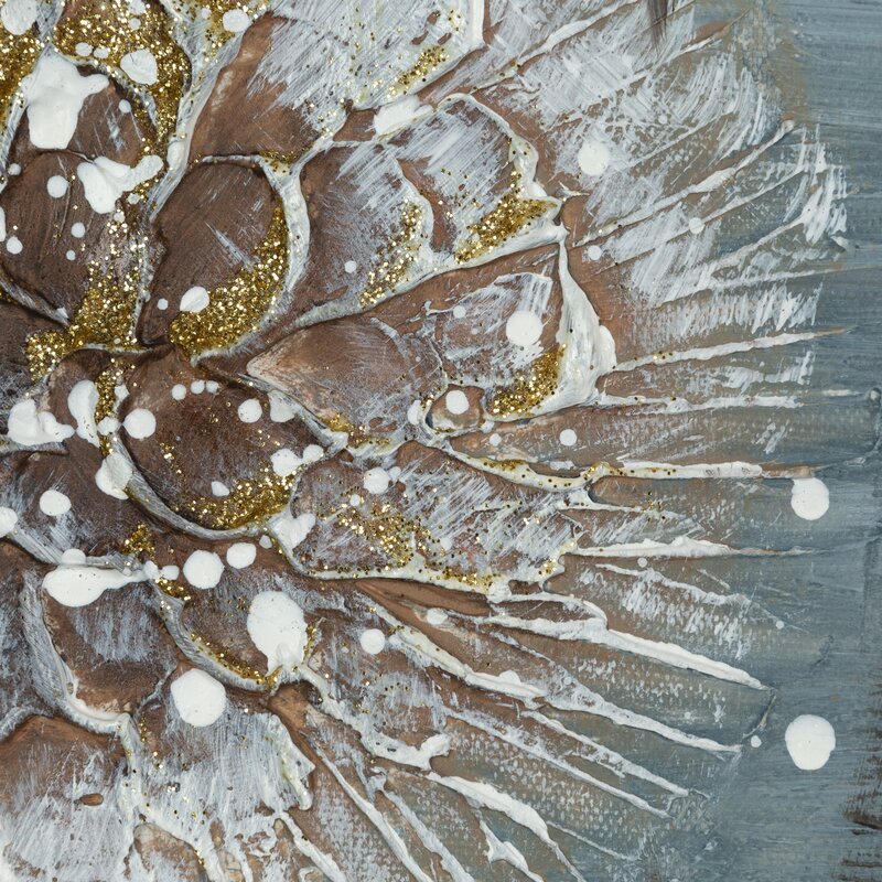 OBRAZ 529B 60 X 60 CM NIEBIESKI