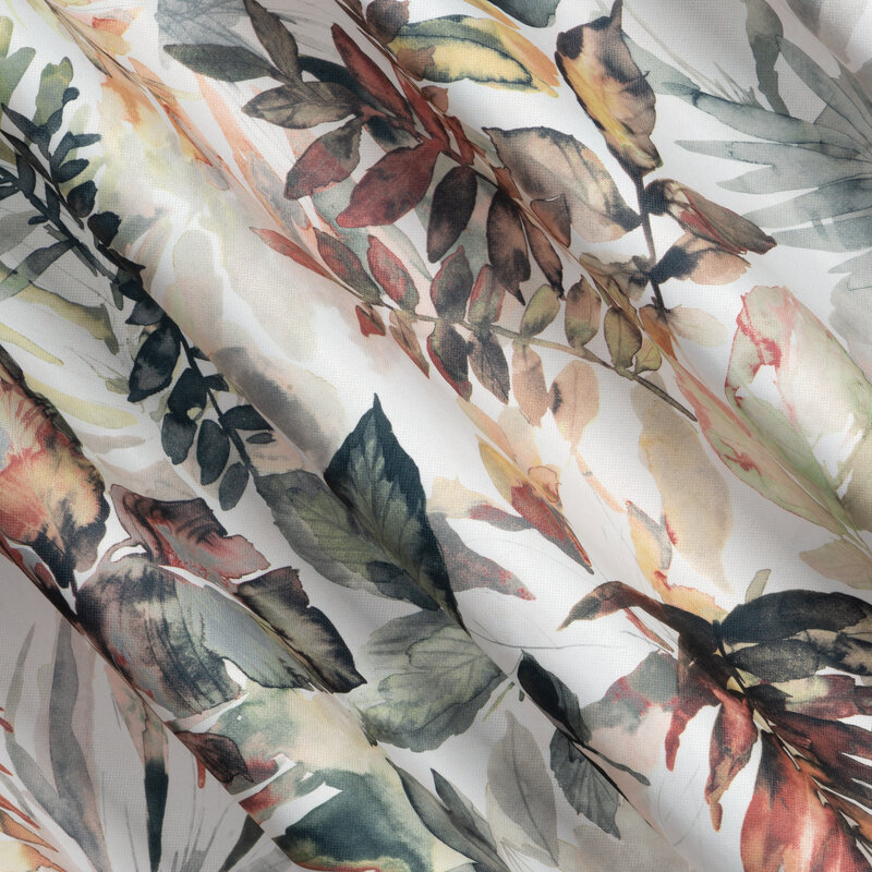 Zasłona gotowa Lilia biała 140 X 270 CM – delikatny kwiatowy wzór