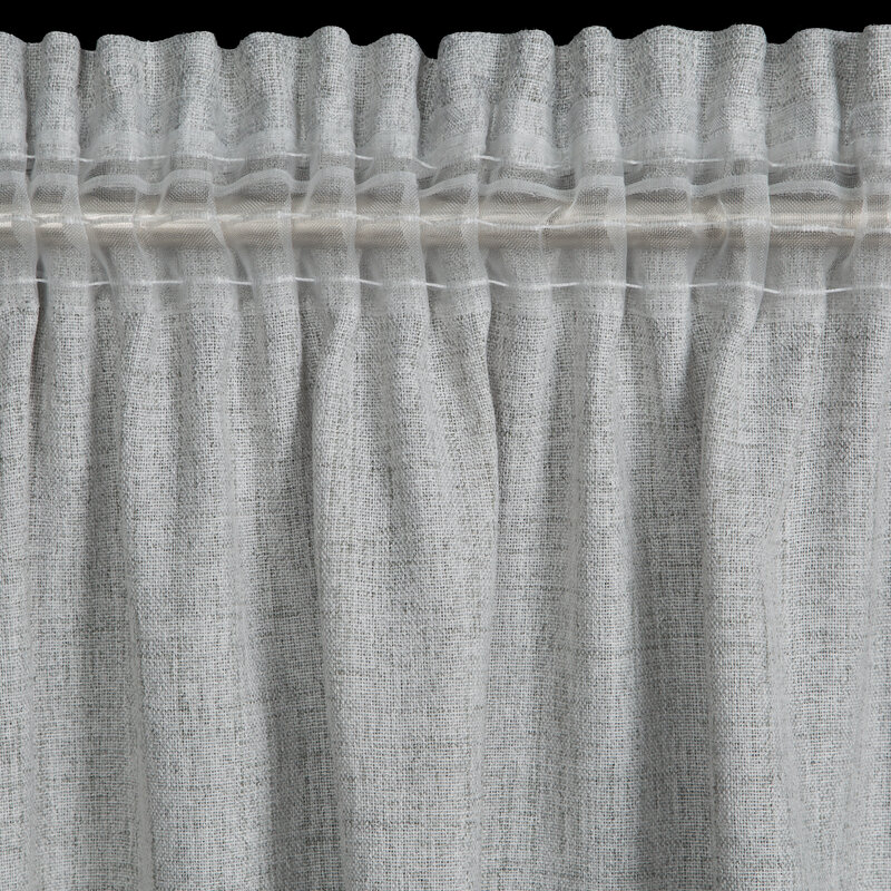 Zasłona gotowa Blanka srebrna 140 x 280 cm – doda blasku wnętrzu