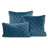 Poszewka Velvet 28 granatowa 50 X 50 cm – miękka z pikowaniem