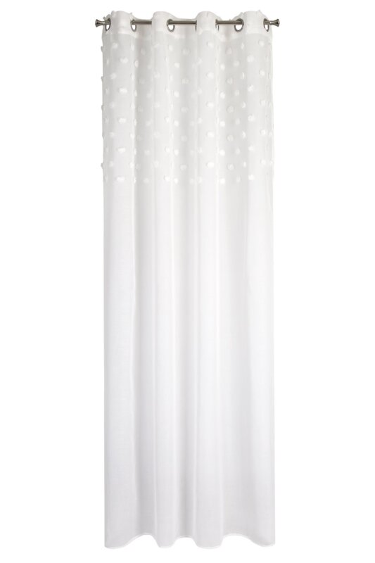 Zasłona gotowa Stella biała 140 x 250 cm – rozświetla wnętrze